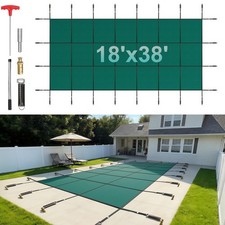 Uimoso Durable Pool Safety Cover for 16x36ft Rectangle Inground Pools picture