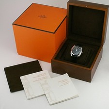 HERMES Dressage SS Automatic DR5.71b Box Warranty Card Small Second Accessary picture