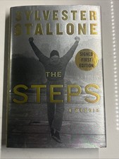 The Steps: Signed Sylvester Stallone Autographed Memoir picture