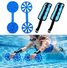 4 Pcs Aquatic Exercise Equipment 2 Pool Dumbbells 2 Ankle Weights picture