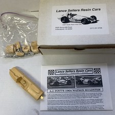 Lance Sellers Resin Indy Cars AJ Foyt 1964 Watson Roadster Model Kit picture