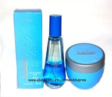 AVON EXOTIC WATERS colonia para dama SET DE 2 PIEZAS PERFUME Y CREMA picture