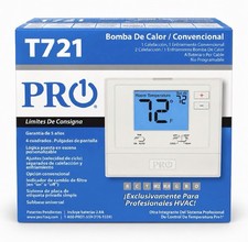 Pro1 IAQ T721 Digital Non-Programmable Thermostat 2H/1C Heat Pump picture
