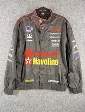 Vintage 1999 Kmart Havoline Newman Haas Racing Drivers Jacket Black Size M picture