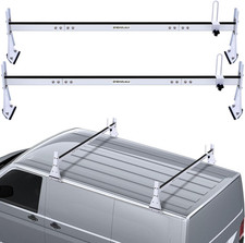 Van Ladder Rack - 2 Bar Anti-Slip, Adjustable Length 56''-64'' picture