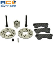 Hot Racing Traxxas Jato Carbon Dual Steel Racing Brake Kit SJT39DG picture