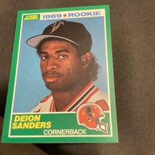1989 Score - Deion Sanders #246 RC picture