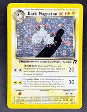Wizards of the Coast Pokémon TCG Dark Magneton Team Rocket 11/82 Holo Rare MP picture