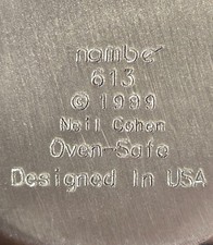 Pre-owned Vintage 1999 #613 Nambe Handled Serving 10