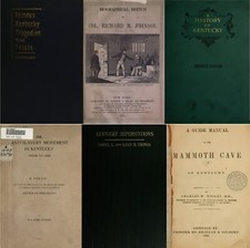 Kentucky History Genealogy Ancestry Family Records - 126 Old Books Vol.2 on DVD picture