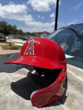 LOS ANGELES ANGELS MIKE TROUT CUSTOM RAWLINGS MACH PRO BATTING HELMET RARE picture