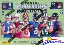 2018 Panini Contenders Football HUGE FANATICS DOUBLE Blaster Box-EXCLUSIVE RUBYS picture