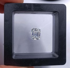 4.1 Carat Lab-Grown CVD Diamond Emerald Shape D VVS1 Clarity EGL Loose Gems 5OSQ picture