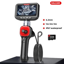 RALCAM F606B-M1 4-Way 360° Joystick Borescope 6.2mm 1080P HD Inspection Camera picture