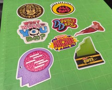 90's Nick / Nickelodeon Set of 8 Stickers picture