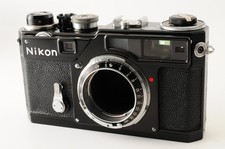 【US 1-Yr Warranty】Nikon SP Black Rangefinder 35mm film camera From JAPAN #J278 picture