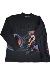 NWOT Travis Scott Tour Merch 2023 Shirt Men's Large Black Graphic Long Sleeve picture