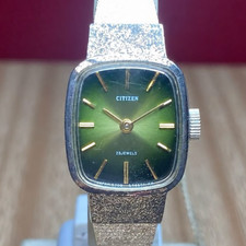 Vintage 1972 CITIZEN Claire B 23J Manual Wind WGP Watch Japan picture