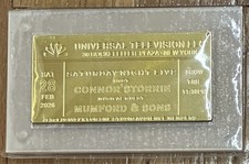 SNL Engraved Golden Ticket Keepsake Plaque Television (Connor Storrie)  picture