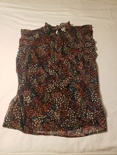 Anne Klein Top Fall Color Sz L picture