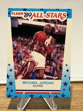 1989-90 Fleer #3 Michael Jordan Stickers picture