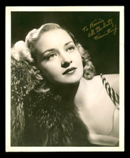 Marian Marsh Signed In Gold Ink ORIGINAL Studio Glamor Photo 1930's picture