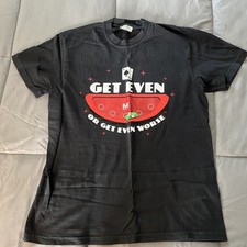 Vegas Matt El Cortez's Hotel And Casino Graphic T shirt Black Get Even MEDIUM picture