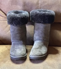 Y2K UGG Australia Classic Tall Boots 5815 Chocolate Brown Women's Size 8 picture