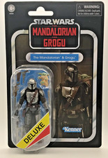 New Star Wars Mandalorian & Grogu Deluxe Vintage Collection Figure picture
