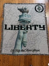 NEW WNBA New York Liberty Promotion Throw Blanket ( 60
