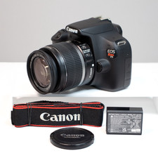 Canon Rebel T5 Digital SLR Camera EF-S 18-55mm Lens *Low Shutter #7189**WORKING picture