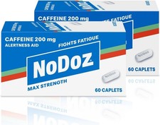NoDoz 200mg Caffeine Pills Maximum Strength, 120 Caplets total picture