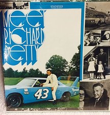 Meet Richard Petty Record Album LP & Book NASCAR Plymouth Racing Mopar Car NEW picture