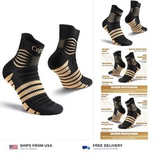 NEENCA Copper Compression Socks, Medical Ankle Support Socks for Injury Recov... picture