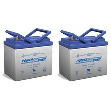 Power-Sonic 2 Pack - 12V / 33-35Ah Sealed Lead Acid Battery w/ NB Terminal picture