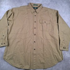 Vintage Orvis Shirt Jacket 2XL Canvas Shooting Safari Hunting Utility Shacket picture