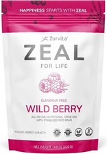 Zurvita Zeal for Life GLUTEN FREE VEGAN WILD BERRY (14.8oz) 04/2028 picture