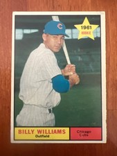 1961 Topps Billy Williams Rookie HOF #141 EX  picture