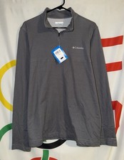 NWT Columbia 1/4 Zip Pullover Medium Rugged Ridge Gray picture