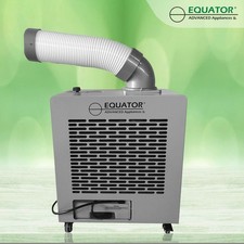 Equator 7000BTU Weatherized Outdoor Air Conditioner+Fan IP24 Casters 110V picture