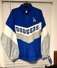 Starter Los Angeles Dodgers MLB Baseball Jacket Blue White Gray XL picture