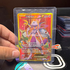Pokemon TCG Mewtwo EX 164/162 Breakthrough Secret Rare Full Art Holo EN 2015 picture