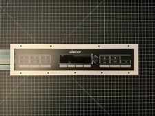 62310 de81-08133a  NEW DACOR OVEN TOUCH PANEL INLAY.    1 Year Warranty picture