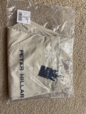 Peter Millar Bingham Performance Men Cream Five Pocket Pants 34x30 New With Tags picture