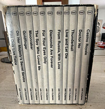 007 The Complete James Bond Ian Fleming Paperback 12-Book Set Slipcase picture