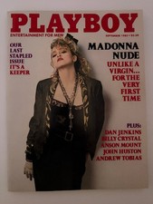 Playboy Magazine September 1985 Last Stapled Issue Madonna Billy Crystal Vintage picture