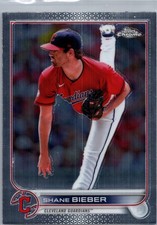 2022 Topps Chrome #208 Shane Bieber picture