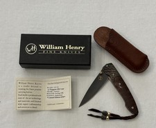 WILLIAM HENRY KNIFE T10 Bass Pro Limited Edition 24K GOLD / STERLING w/ GEMS  picture