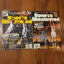 2015 Sports Illustrated Steph Curry’s Next Stage Newsstand High Grade lot of 2 picture