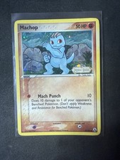 2006 Pokemon Machop 57/92 Ex Legend Maker Reverse STAMPED Holo LP picture